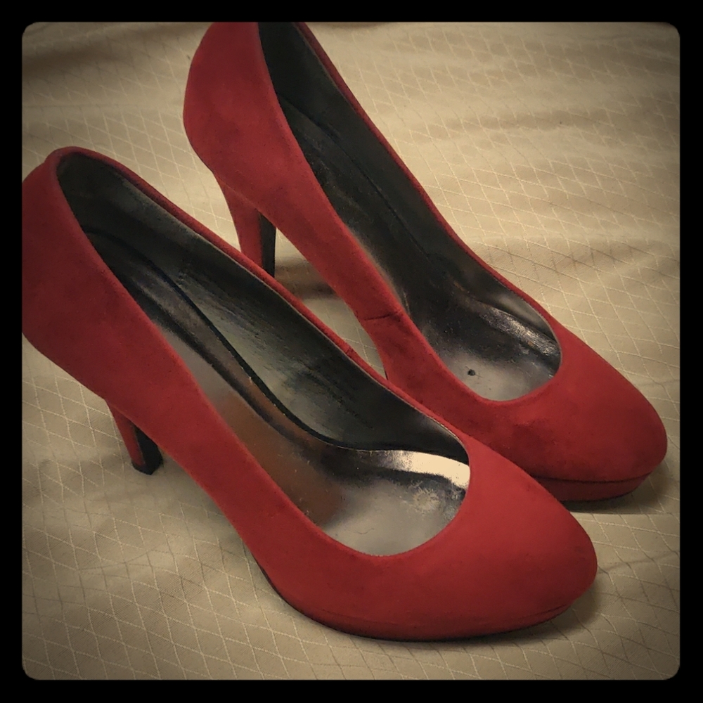Red heels!